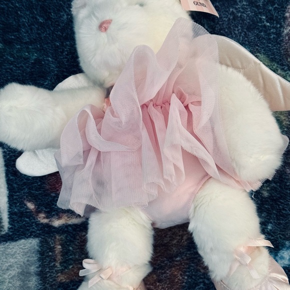 Victoria's Secret Angel Bear with Pink Ribbon - Picture 1 of 2